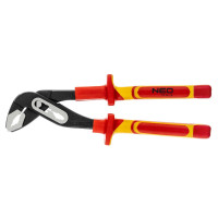 Neo Tools Adjustable pliers, dielectric, for work under voltage 1000V, 0-36mm, 250mm, CrV