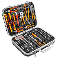 Neo Tools tool kit, dielectric, 108 pcs, for electrician 1000V, CrV, case