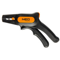 Знімач ізоляції Neo Tools, автоматичний, 0.5-6мм2 кусачки, регулювання довжини, 195мм