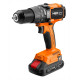 Шурупокрут-дриль акумуляторний Neo Tools Energy+ 18В 100Нм 0-480·0-1900об/хв 1.56кг без АКБ та ЗП
