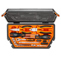 Neo Tools Tool set, 33pcs, universal, CrV and S2