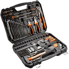 Набір інструментів Neo Tools, універсальний, CrV та S2, 143шт