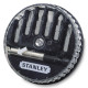 Набір біт Stanley, з магнітним утримувачем, 1/4\