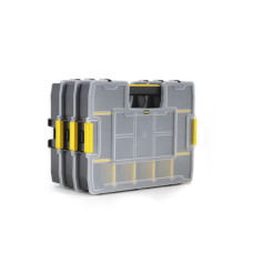Органайзер Stanley Sort Master Junior, 14 відділень, регульовані перегородки, 6.7х37.5x29.2см, пластик