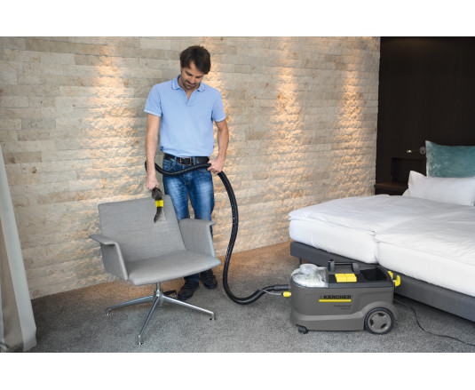 Пылесос профессиональный моющий Karcher Puzzi 10/1, 1250Вт, 254мБар, контейнер 10/9л, 10.5кг