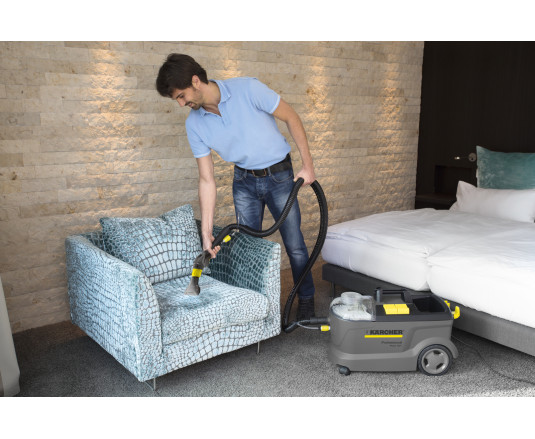 Пылесос профессиональный моющий Karcher Puzzi 10/1, 1250Вт, 254мБар, контейнер 10/9л, 10.5кг