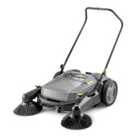 Підмітальна машина професійна Karcher KM 70/20 C 2SB ручна захват 98см контейнер 45л 22кг