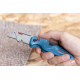 Ніж будівельний трапецієподібний складаний Bosch Professional корпус пластик, 215мм