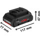 Акумулятор Bosch Professional ProCore 18В 4А·год 0.6кг