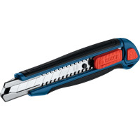 Ніж будівельний сегментований Bosch Professional 18мм, корпус двокомпонентний