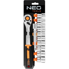 Набір торцевих головок Neo Tools, 1/2\