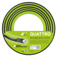 Cellfast Garden hose QUATTRO, 3/4\'\', 25m, 4 layers, up to 20 bar, -10…+50°C