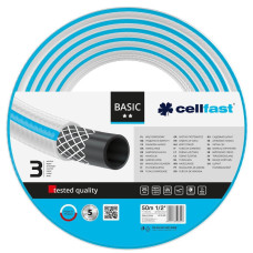Шланг садовий Cellfast BASIC 1/2\' 50м 3 шари до 25бар -20…+60°C