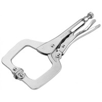 Tolsen clamping pliers, type-C, 0-90mm, ratchet mechanism, 300mm