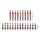 Einhell bit and head set, 1/4\