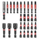 Einhell bit and head set, 1/4\