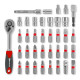 Einhell bit and head set, 1/4\