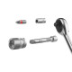 Einhell bit and head set, 1/4\