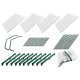 Парник складной Neo Tools 160х69х49, 4 полки, ПВХ пленка, прозрачный