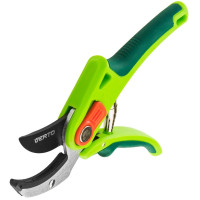 Verto secateurs, contact, with anvil, aluminum body, aluminum holder, anti-slip, cutting diameter up to 12mm, 210mm