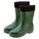 Verto rubber boots, size 45, insulated, green