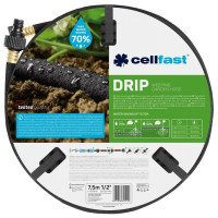 Шланг садовий Cellfast DRIP для крапельного поливу 1/2\' 15м