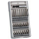 Bosch Mini X-Line Extra Hard bits, set of 25 pcs, magnetic bit holder, PH,PZ,T, case