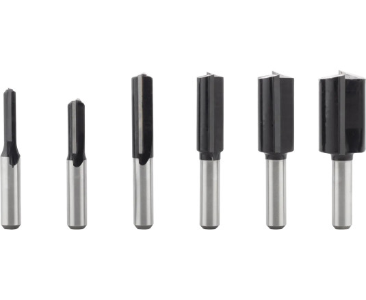 Bosch Professional 8mm Slotting Cutter Set 6pcs
