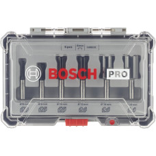 Bosch Professional 8mm Slotting Cutter Set 6pcs