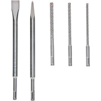 Bosch Set of drills and chisels, SDS-plus, 5pcs