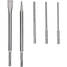 Bosch Set of drills and chisels, SDS-plus, 5pcs