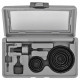 Bosch wood saw bits, 11 pieces, 22,25,29,35,38,44,51,68mm, 2 adapters, case