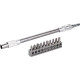 Bosch bits, set 11pcs, flexible extension 200mm, 25mm, SL, PH, PZ, H, T