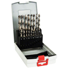 Bosch Metal drill set HSS-G ProBox, 19pcs, 1-10mm, case