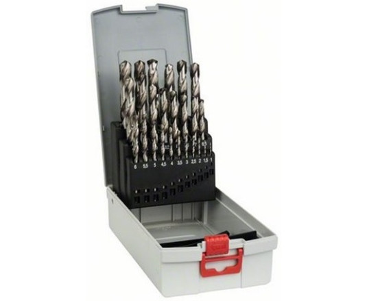 Bosch Metal drill set HSS-G ProBox, 25pcs, 1-13mm, case