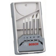 Bosch Set of ceramic drill bits CYL-9 Ceramic,  5pcs, 4-10mm, case