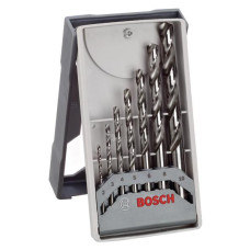 Bosch Metal drill set HSS-GMiniX-Line, 7pcs, 2-10mm, case