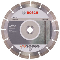 Диск алмазний Bosch Standard for Concrete, 230х22.23мм, по бетону