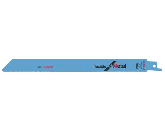 Bosch Saw blade for metal saber saw, S 1122 EF, 18TPI, 5pcs