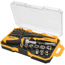 Tolsen bits, set of 42 pieces, bit holder, 1/4\