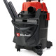 Пылесос профессиональный Einhell TC-VC 1825 А, 1250 Вт, пластик 25 л, 180 мбар, шланг 2.5 м, кабель 3 м, розетка 2.2 кВт, 4.2 кг