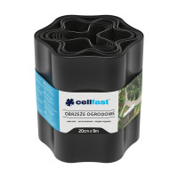 Cellfast lawn tape, border, wavy, 20cmx9m, black