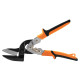 Neo Tools Tin snips, curved, CrMo, 250mm