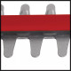 Кущоріз Einhell GE-EH 6560 650Вт 660мм колектор для трави 3.67кг