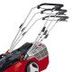 Газонокосарка акумуляторна Einhell PXC GE-CM 43 Li M Kit 18В 2х4А·год 43см 63л 25-75мм 16.5кг