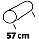 Каток для газона Einhell GC-GR 57, шир. 57см, 46 л, d32 см, 10.5кг