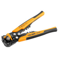 Tolsen insulation stripper, automatic, 0.2-6 m/sq., nippers, 200 mm