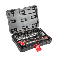 Набір інструментів Top Tools, набір торцевих головок 1/4\