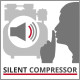 Компресор повітряний Einhell TE-AC 24 Silent, 750Вт, 24л, 135л/хв, 8бар