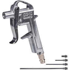 Пістолет продувний Einhell з насадками 20/50/95/220мм, 8бар, 4шт, 0.2кг